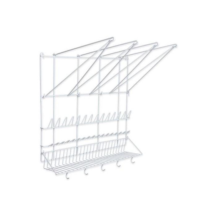 Tip Up Drying Racks STORAGE SOLUTION - WALL TIP DRYING RACK