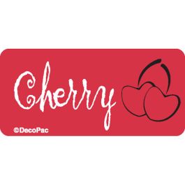 PROMOTIONAL LABEL - CHERRY - 500/ROLL